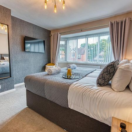 Elegant 5 Bed House - Sleeps 9, Central Solihull, Nec, Jlr, Hs2, Resorts World, Airport Business And Leisure Stays, Esterno foto
