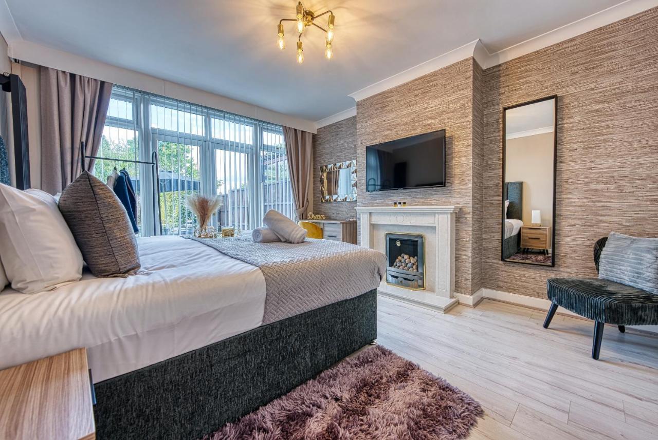 Elegant 5 Bed House - Sleeps 9, Central Solihull, Nec, Jlr, Hs2, Resorts World, Airport Business And Leisure Stays, Esterno foto
