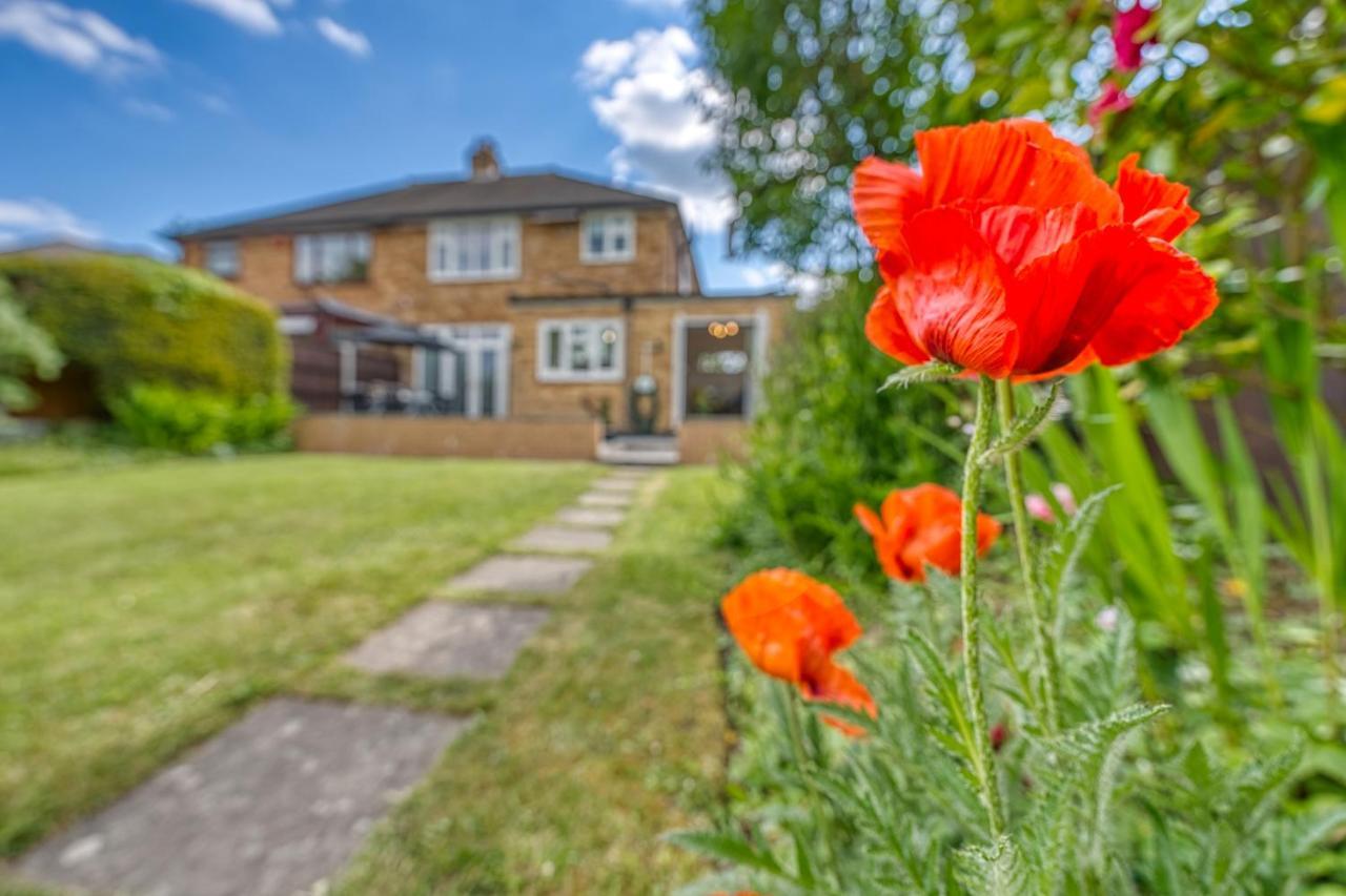 Elegant 5 Bed House - Sleeps 9, Central Solihull, Nec, Jlr, Hs2, Resorts World, Airport Business And Leisure Stays, Esterno foto