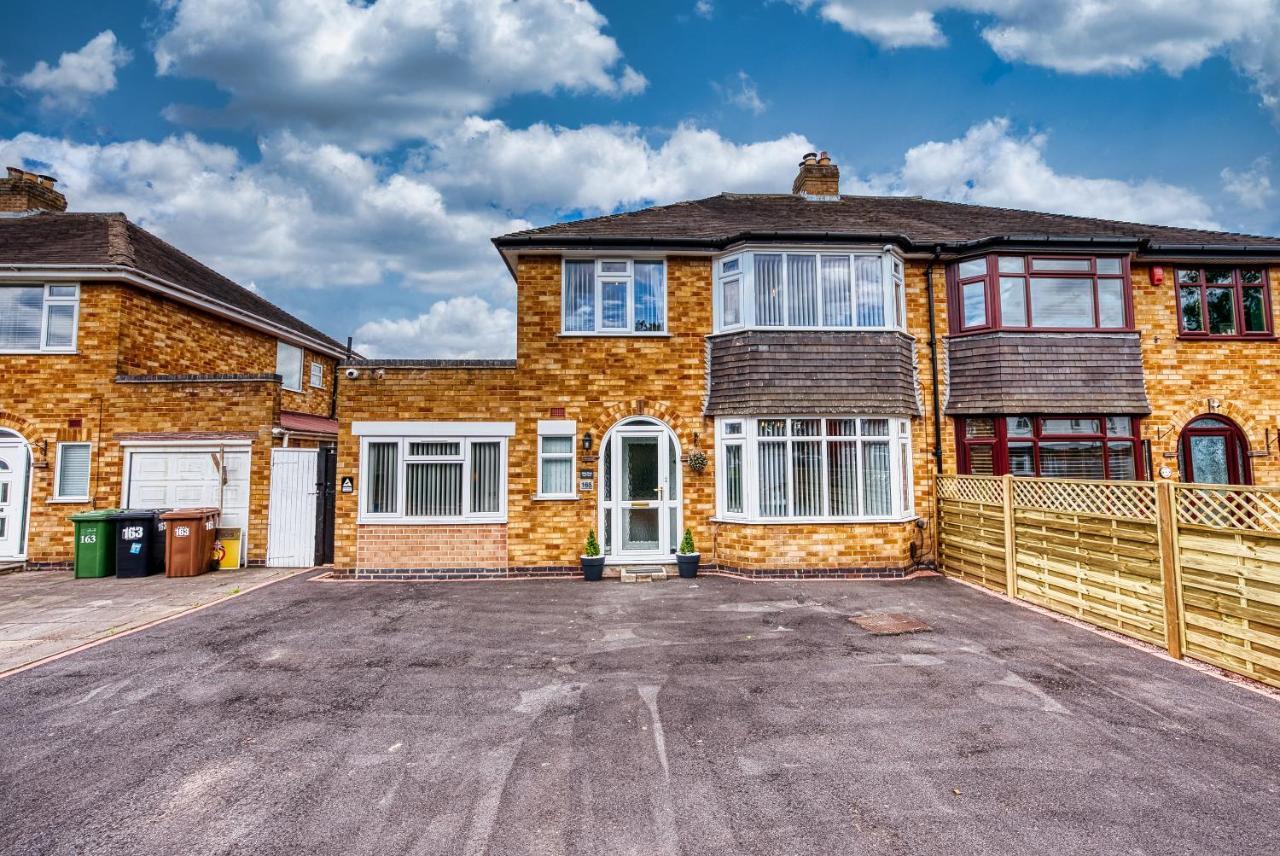 Elegant 5 Bed House - Sleeps 9, Central Solihull, Nec, Jlr, Hs2, Resorts World, Airport Business And Leisure Stays, Esterno foto